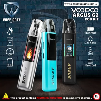 VOOPOO ARGUS G2 30W POD SYSTEM - Spray Black - Onlinevapegate