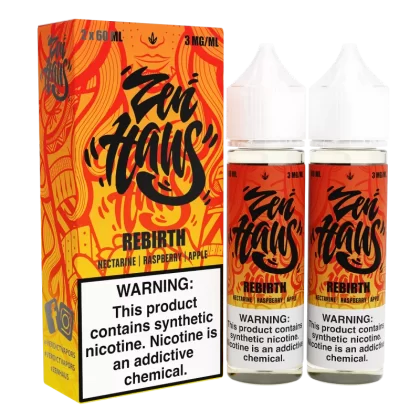 Rebirth by ZEN HAUS E-Liquid 2X 60ml