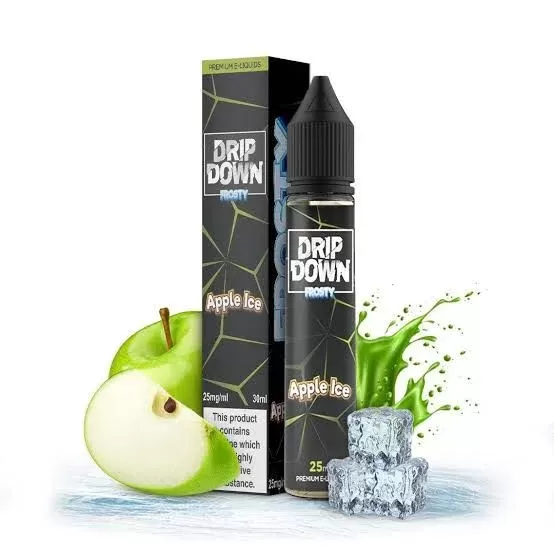 DRIP DOWN FROSTY APPLE ICE 60ML 12MG