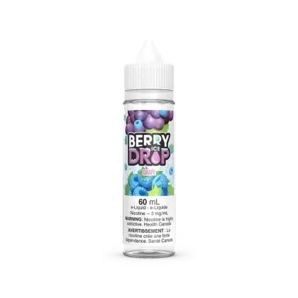 GRAPE BY BERRY DROP ICE - Nicotine Strength#3MG