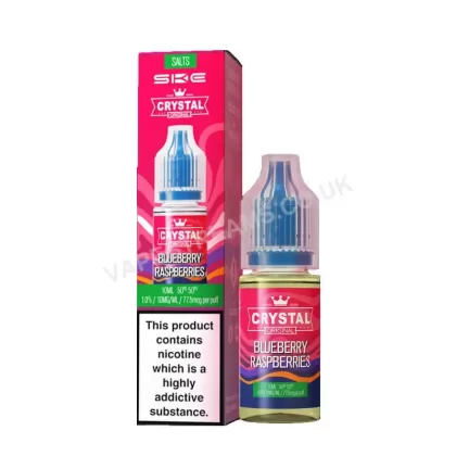 SKE Crystal Blueberry Raspberries Nic Salt E-liquid - Vapestreams Co