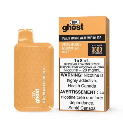 GHOST BOX 3500 – PEACH MANGO WATERMELON ICE
