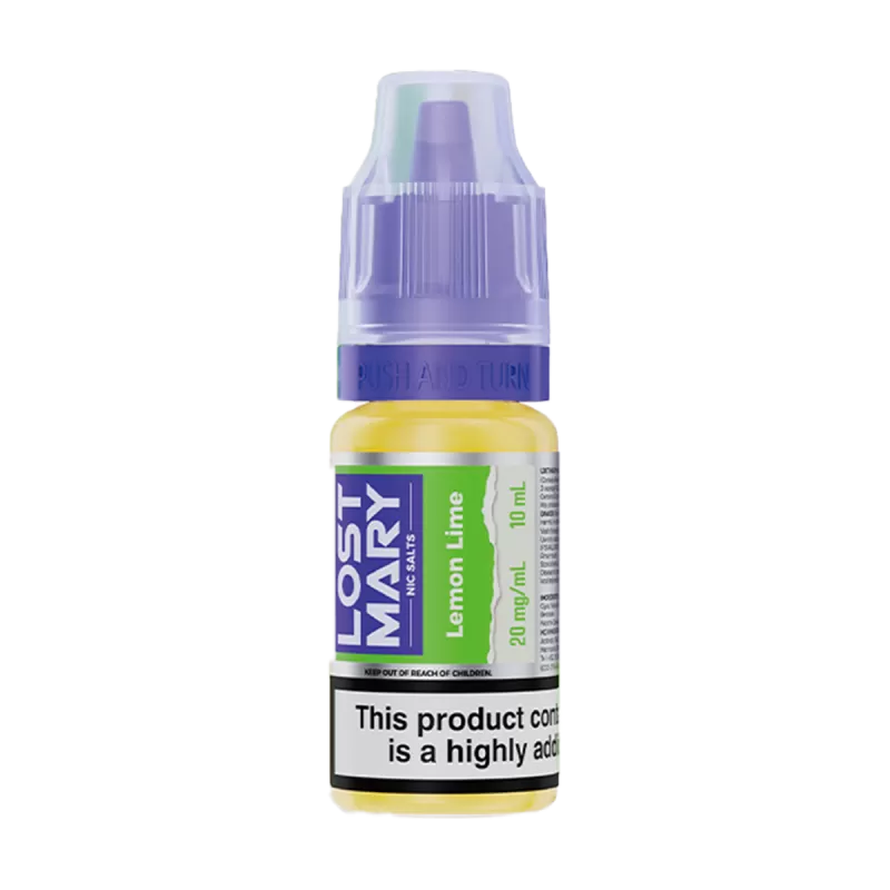 Lemon Lime Lost Mary Nic Salt - 20mg - Vape Product (FFC507)
