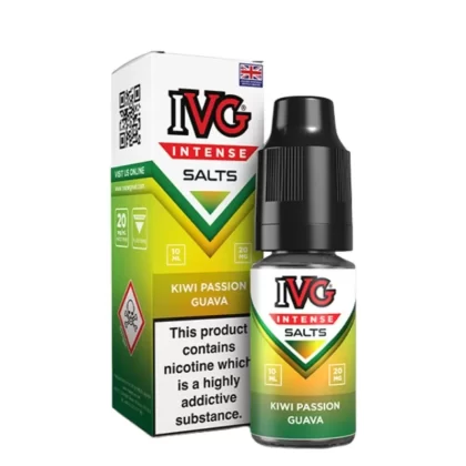 Kiwi Passion Guava Nic Salts E-Liquid Intense Salts Series by IVG (10ml) - 20mg