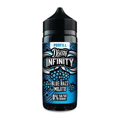 Blue Razz Mojito By Doozy Infinity Podfill 100ml Shortfill 50/50 - Ejuicewarehouse