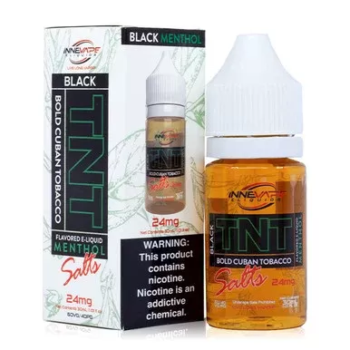 TNT Black Menthol Salt By Innevape E-Liquid