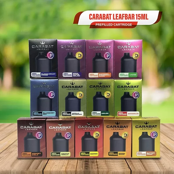 CARABAT LEAFBAR 15000 Puffs Prefilled Cartridge - Vapeandgo Com My - Image 2