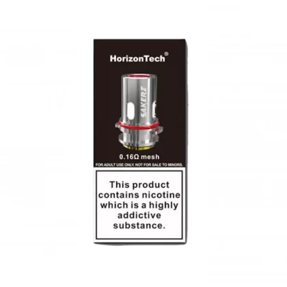 Horizontech Sakerz 0.16ohm Mesh Replacement Coils – Singles & Packs of 3 - Vapourdays Co