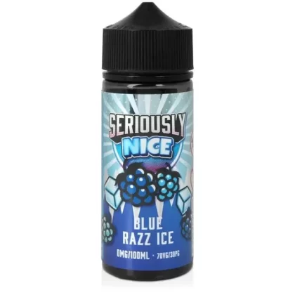 DOOZY SERIOUSLY NICE BLUE RAZZ ICE 100ML SHORTFILL E-LIQUID