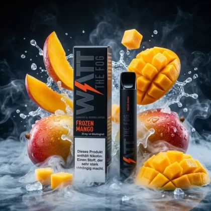 Watt The Fog Disposable – Frozen Mango - Vapebazar
