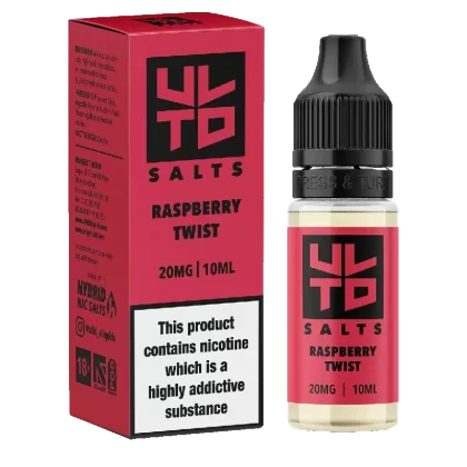 Raspberry Twist ULTD Nic Salt E-Liquid – 10ml