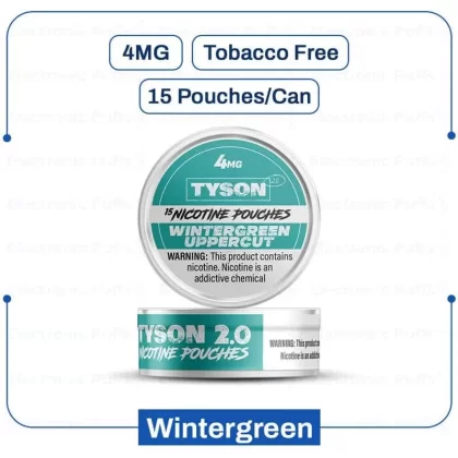 Buy Tyson 2 Wintergreen Nicotine Pouch 4mg | Electronicpuffs - Ejuicewarehouse