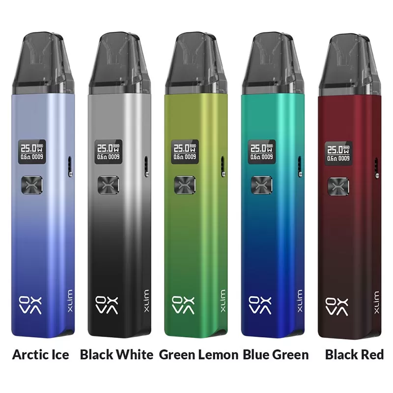 OXVA Xlim V2 Pod System Kit 900mAh - Green Lemon - Image 3