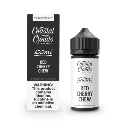 Coastal Clouds Red Cherry Chew 100ml E-Juice - Ecmvape