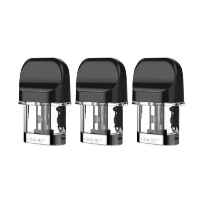 SMOK Novo 2 Pods 3pk - Transparent Black/Clear DC MTL 0.8ohm