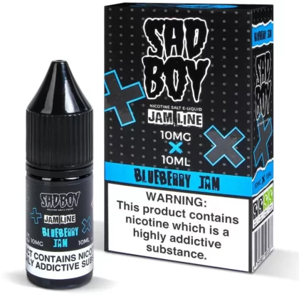 Sadboy Blueberry Jam Nic Salt Vape Juice - 10 Pack