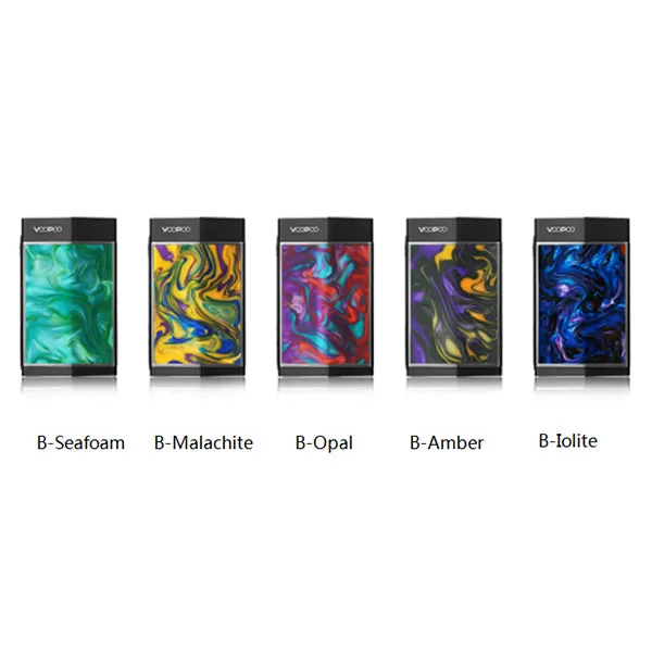 VOOPOO TOO 180W TC Box Mod Resin Version - Red / Amber - Image 2