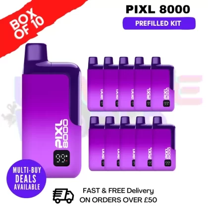 Purple Dream Pixl 8000 Kits Box Of 10