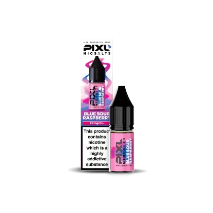 PIXL Nic Salt E-Liquid Blue Sour Raspberry 10ml - Nicotine Strength#20mg>10mg (B77163)