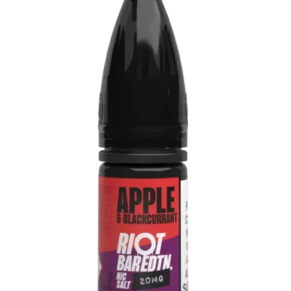 Apple & Blackcurrant Nic Salt By Riot Squad BAR EDTN - 5mg