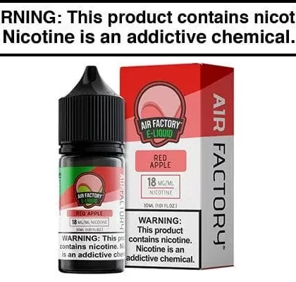 RED APPLE BY AIR FACTORY SALT 30ML - Vapejuice