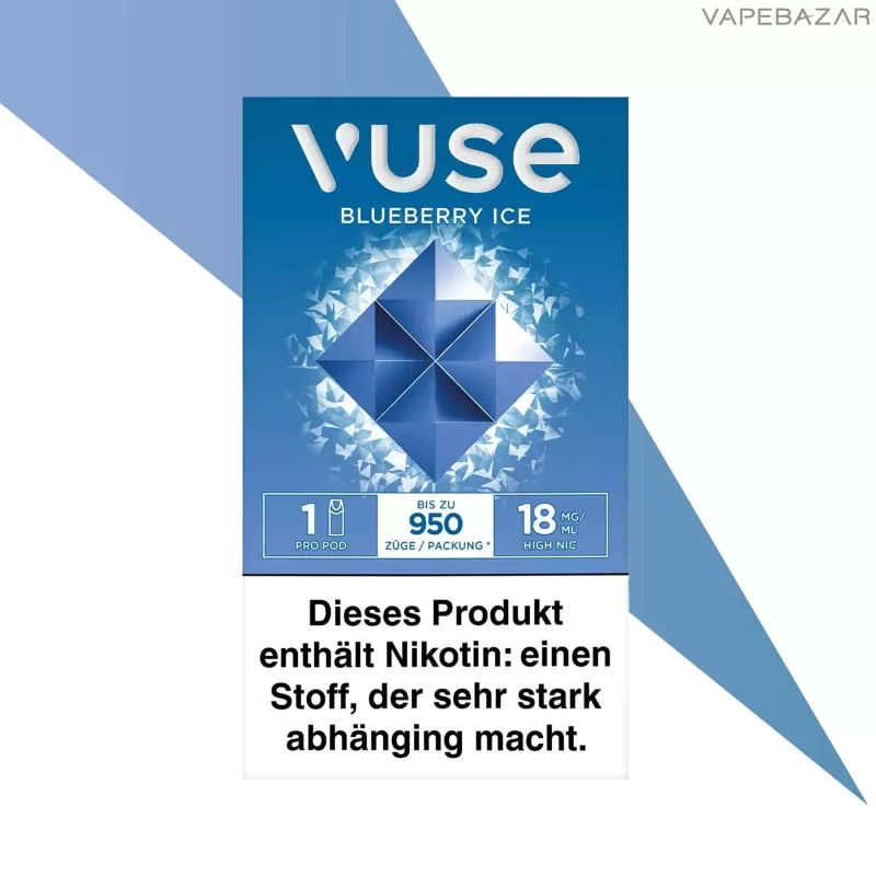 VUSE Pods – Blueberry Ice 18mg/ml Nikotin