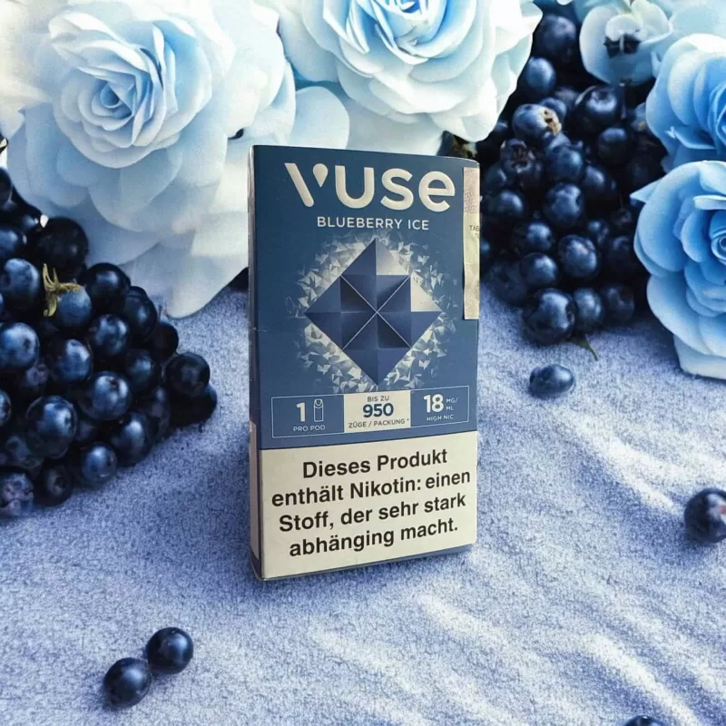 VUSE Pods – Blueberry Ice 18mg/ml Nikotin - Image 2