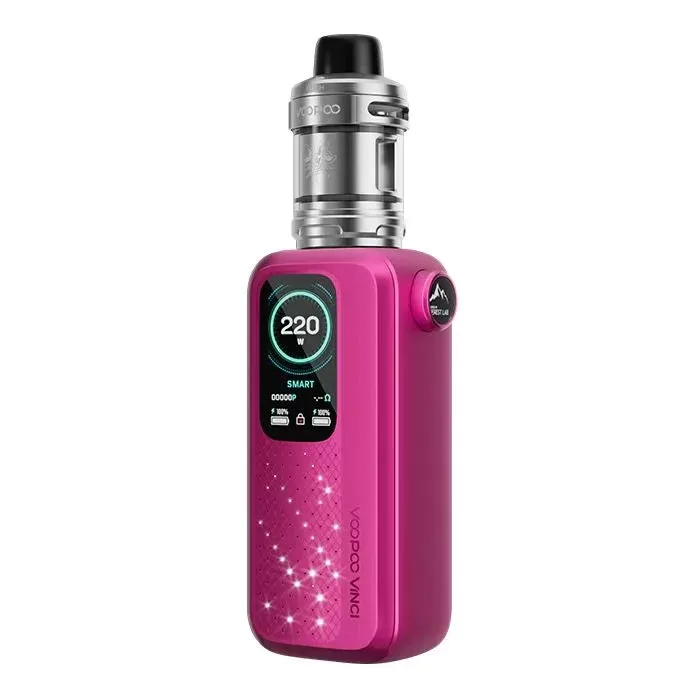VooPoo Vinci Spark 220 Vape Kit - Rose Red - Image 2