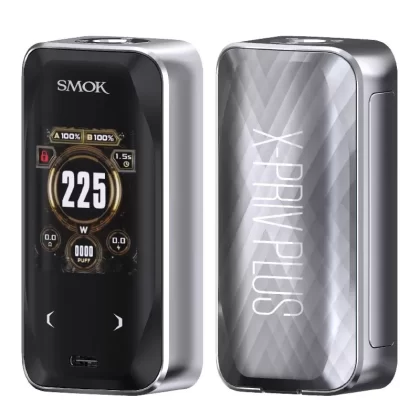 SMOK X-PRIV Plus Box Mod - Life; • Powered by Dual 18650 Battery (Not Included) • Magnetic Battery Cap • Ou; Range: (0
