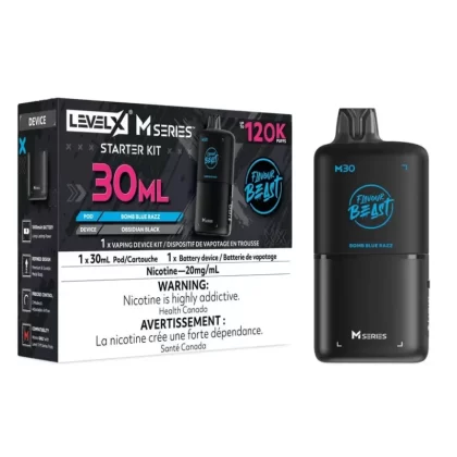 Level X - M Series Starter Kit - Bomb Blue Razz, Bussin banana