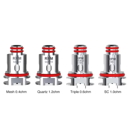 Smok - RPM 40 Coils - Mesh 0.4ohm, Triple 0.6ohm (23C643)