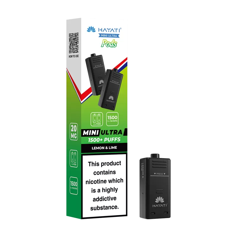 Lemon & Lime Hayati Mini Ultra Refill Pack - Vapeshop Co