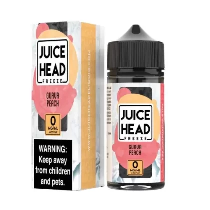 Juice Head Freeze E-Liquid – Guava Peach Freeze – 100ml