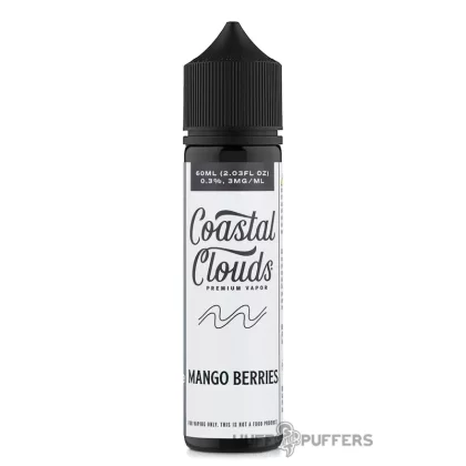 Coastal Clouds – Mango Berries 60mL - Nicotine Strength#0mg>3mg>6mg