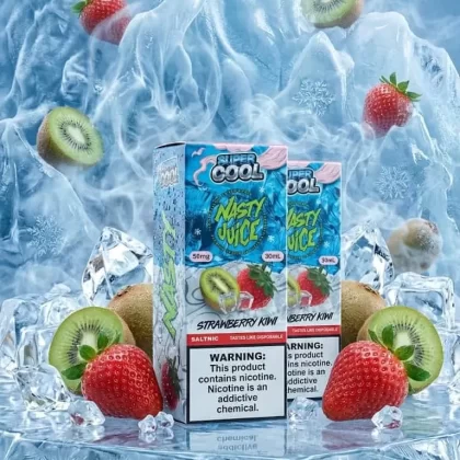 NASTY SUPER COOL STRAWBERRY KIWI SALT ELIQUID