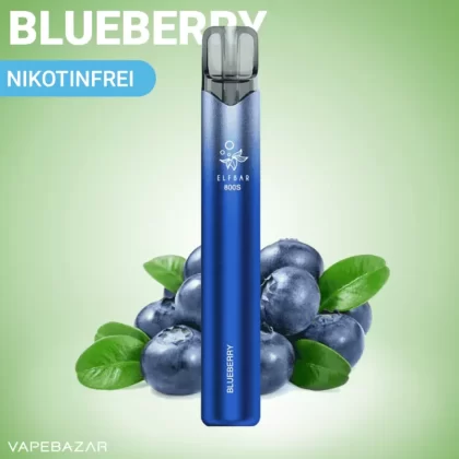 Elf Bar 800 – Blueberry – NIKOTINFREI - Elf Bar / ca. 800 / 550 mAh / Nikotinfrei
