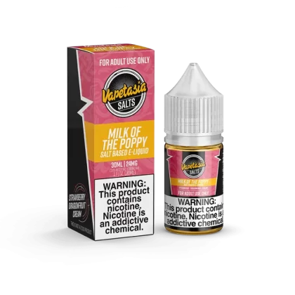 Vapetasia Salts Milk of the Poppy 30ml Nic Salt Vape Juice - Eightvape