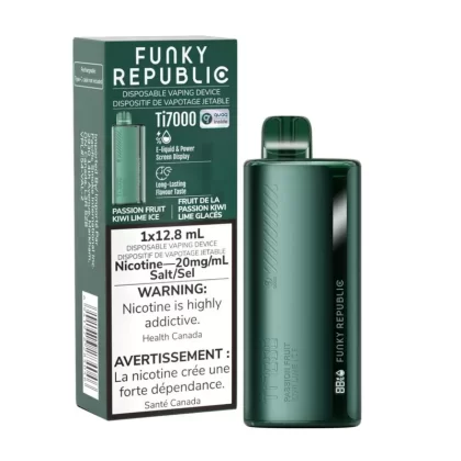 FUNKY REPUBLIC 7000 – PASSIONFRUIT KIWI LIME ICE