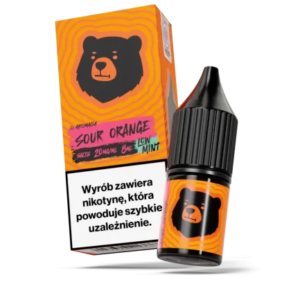 Liquid Go Bears Salt Drops 8ml 20mg Sour Orange