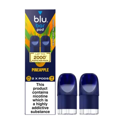 Pineapple Blu Bar Pods - 20mg - Vape Product
