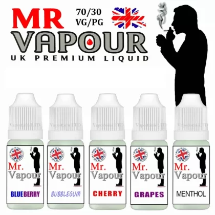 Double Menthol – Mr Vapour Premium E-Liquid – 70%VG – TPD - Vapestorm Co