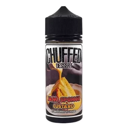 JAM SPONGE CUSTARD DESSERT BY CHUFFED 100ML 70VG