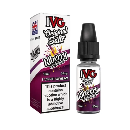 Riberry Lemonade Nic Salt E-Liquid by IVG Original