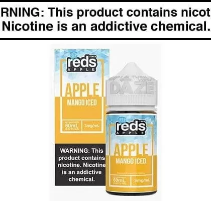 MANGO APPLE ICED BY REDS E JUICE 60ML/100ML - Vapejuice
