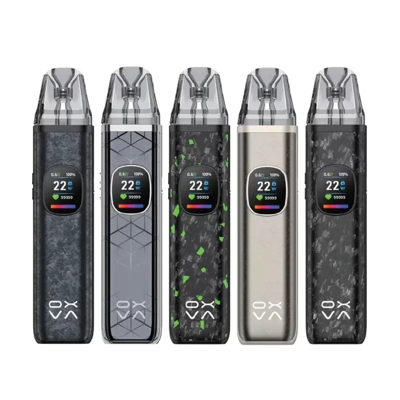 OXVA Xlim Pro 2 DNA Pod Vape Kit - Colour#NEBULA GREY>SILK BROWN>SILK WHITE>FROST TITANIUM BLUE>LUMINOUS FORGED CARBON