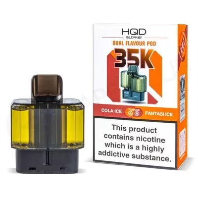 Cola Ice & Fantasi Ice HQD Glow Air 35K Refill Pods