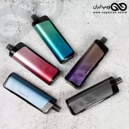 Vaporesso Gen Air 40 - Black, Cyan; Vape Product; Vaporesso Gen Air 40 Vaporesso Gen Air 40 (4.5ml) GTX 0.8ohm Triple Mesh Coil (12W-20W) GTX 0.4ohm Triple Mesh Coil (26W-32W) USB-Type C