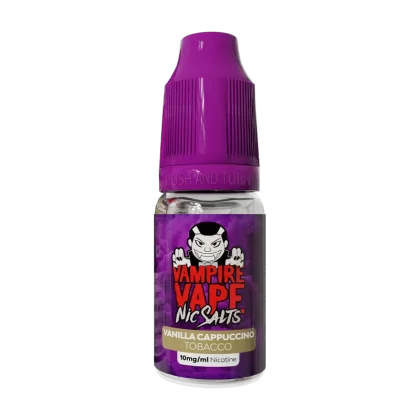 Vanilla Cappuccino Nic Salt by Vampire Vape - 10mg - Vape Product