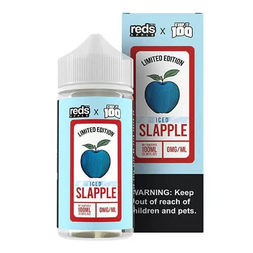 Reds x Keep It 100 E-Liquid – Iced Slapple - Vape Product; Vape Product, Vape Product
