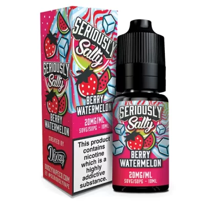 Seriously Salty Berry Watermelon Nic Salt E-Liquid - 10mg